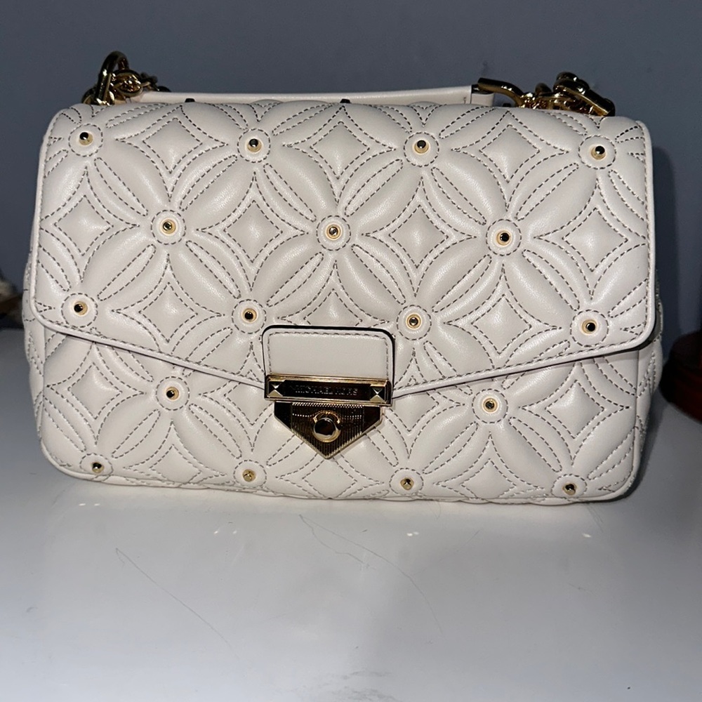Michael Kors cream bag